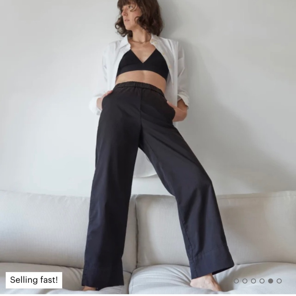Everlane easy pant black 10